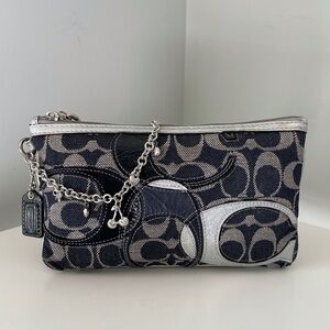 Coach Denim Pouch | Wristlet Mini Bag